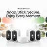 eufy Security eufyCam C35 Wireless Security Indoor/Outdoor Camera, Magnetic Mount, Color Night Vision, Local Storage, No Monthly Fee, IP67, Facial Recognition, Solar Panel Compatible, White