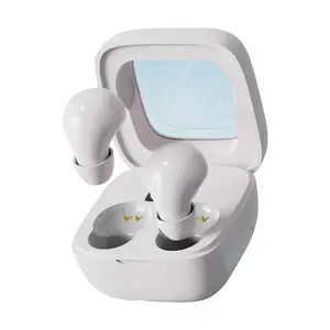 In-ear wireless headphones, mini audio 5.4 earphones, gaming Bluetooth earphones, HiFi sound quality, suitable for music and calls, compatible with Android and iOS, true wireless earbuds White