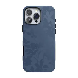 Casely iPhone 16 Pro Case | Moody Monochrome | Twilight Flora | Bold Protective Design | Compatible with MagSafe