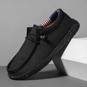 Fashion  Men sneakers Lightweight Slip On Breathable Lazy  For Men Trainer Boy Men's Loafers fishing shoes