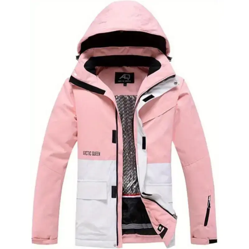 Women's Ski Jacket and Trousers Windproof High Quality Cold Adjustable Ski Top and Trousers Winter Snow Sports Snowboarding Skating Mountaineering Camping Ski Clothing Set Pink Outfits(Raincoats) Women's Ski Jacket and Trousers Windproof High Quality Cold Adjustable Ski Top and Trousers Winter Snow Sports Snowboarding Skating Mountaineering Camping Ski Clothing Set Pink Outfits(Raincoats)