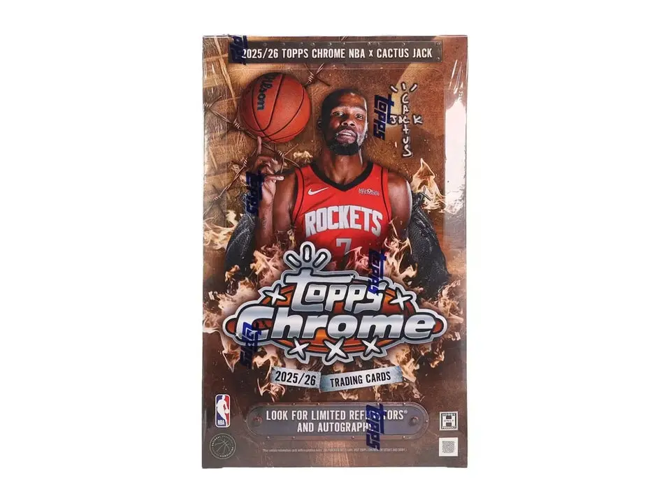 2025-26 Topps Chrome Cactus Jack Basketball Hobby Trading Cards LV