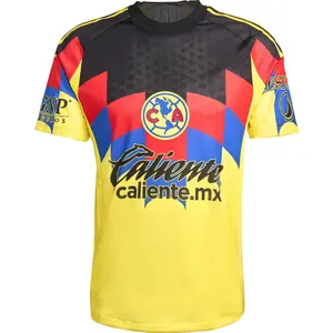 Club America Black Yellow Soccer Jersey 2024/25 – Liga MX Football Shirt – Stylish Fan Jersey