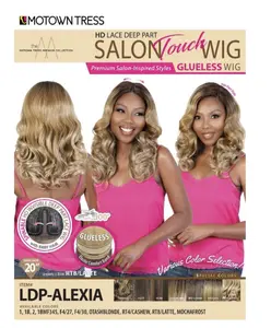 Motowntress LDP-ALEXIA Salon Touch HD Lace Loose Body Wave  Lace Front Wig