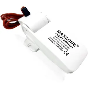 Automatic Submersible Boat Bilge Water Pump 12v 1100gph Auto with Float Switch, 1-1/8" Outlet, Compact Marine Boat Yacht (Bilge Pump switch)
