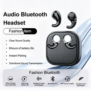 DVKI  2026 new ultra-thin smart sleep headphones, play music and make calls, long battery life, no sense of sleep, ultra-thin design, suitable for sleep, sports, leisure, and outdoor