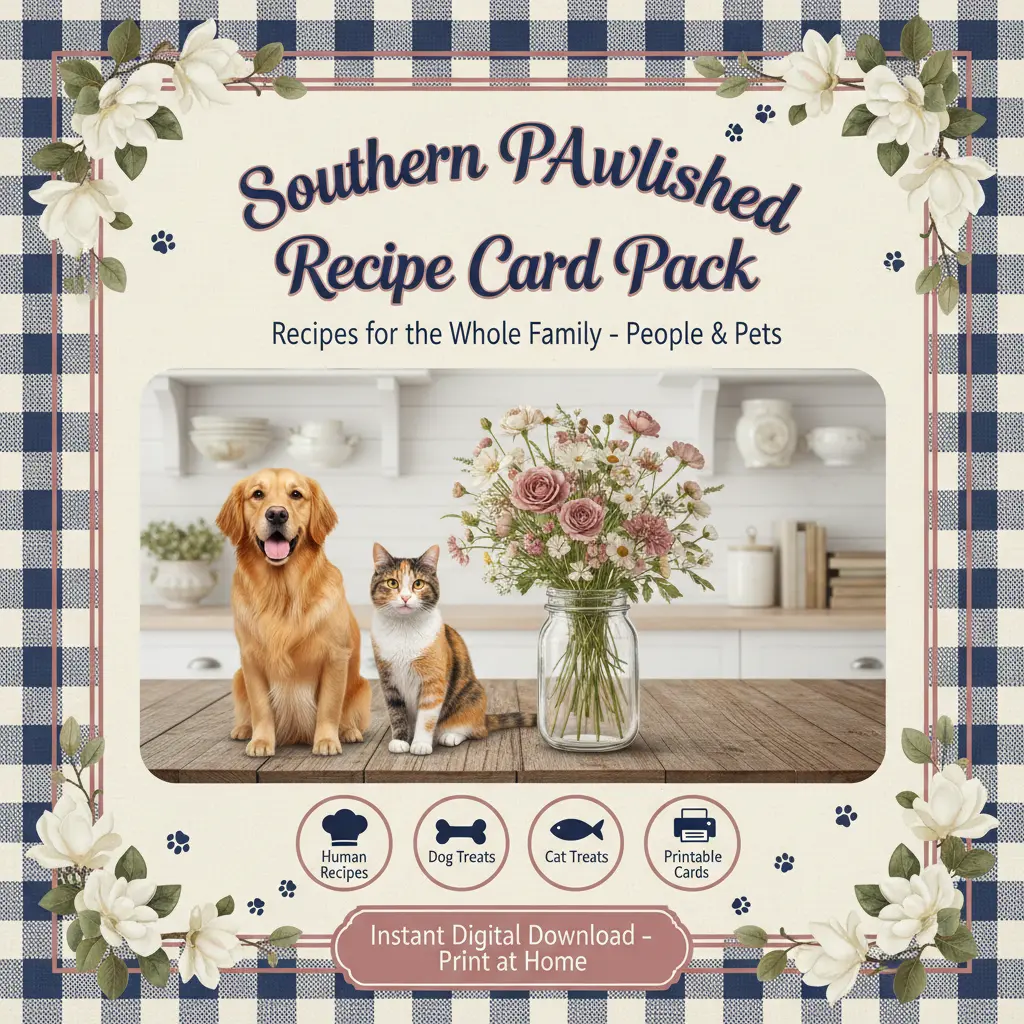 Southern PAWlished Recipe Card Pack – Recipes for the Whole Family