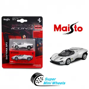 Maisto 1:64 Speed Icons - Ferrari Daytona SP3 – White