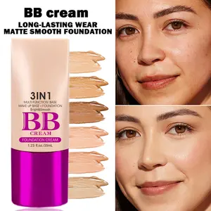 BB Cream Brightening Skin Tone Lasting Light Breathable Refreshing Liquid Foundation BB Cream