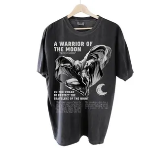 Moon Knight Vintage Comic Book Shirts Featuring Fist Of Khonshu Tshirt