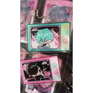 Anime Alien Stage Ivan Till Acrylic Key Chain Kawaii Mobile Phone Chain Backpack Pendant Ornament Key Pendant Accessories Gift