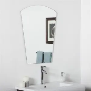 Decor Wonderland SSM3005 Paris Modern Bathroom Mirror - Silver
