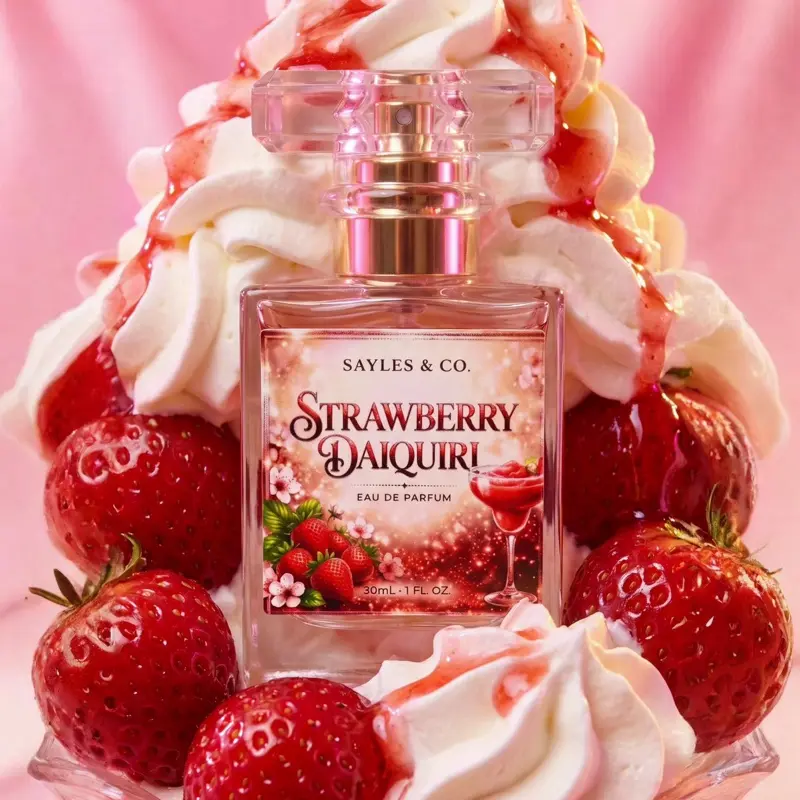 Sayles & Co. Strawberry Daiquiri Eau de Parfum 30ML - Refreshing Fragrance with Strawberry Notes