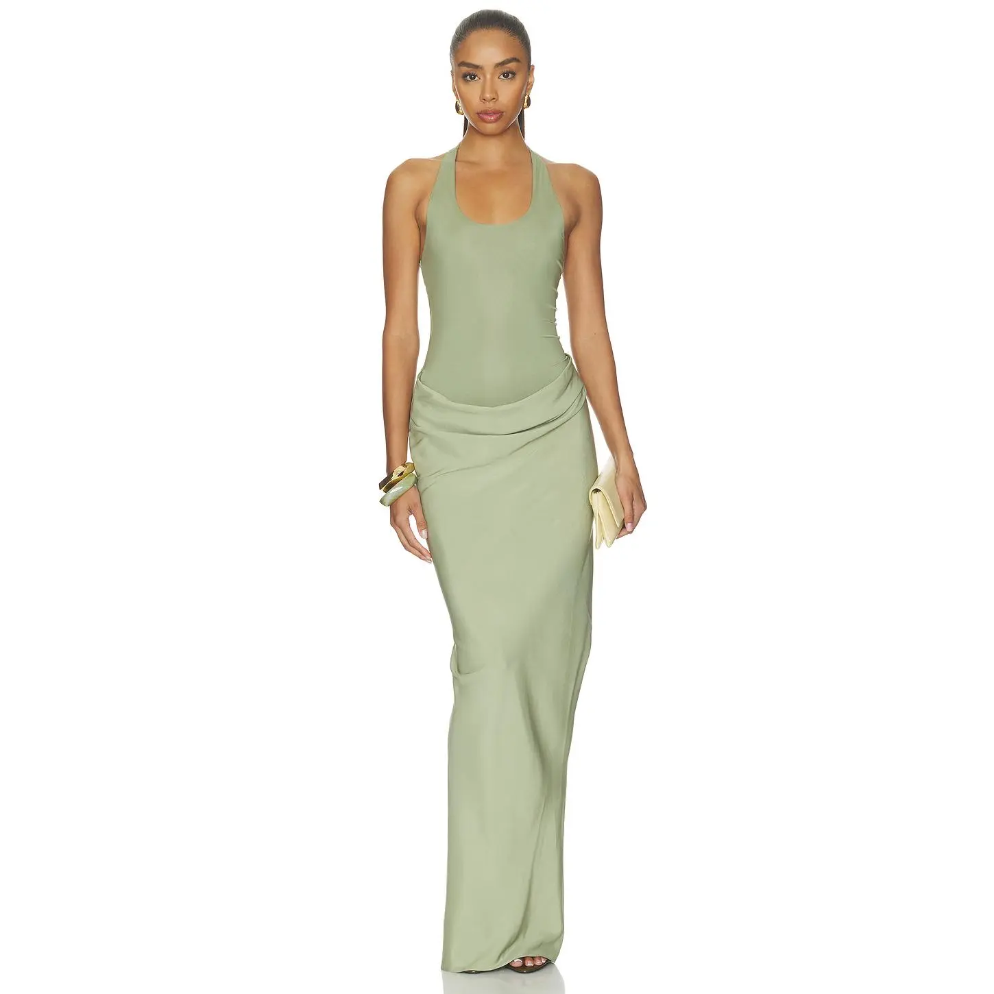 Benni Jade Maxi Dress in Pistachio