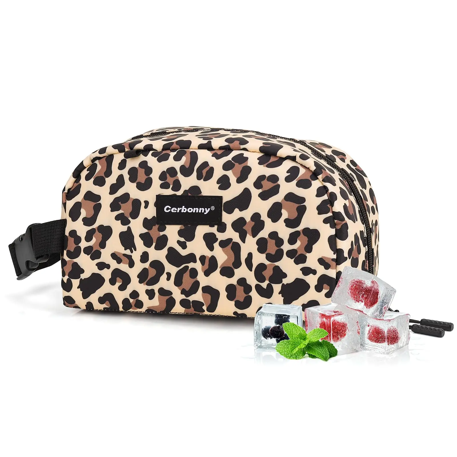 CERBONNY Mini Freezable Bag, On the Go Mini Cooler, Small Lunch bag for Work School, Leak-proof Bag, Small Insulated For Kids/Adults,Freezer Bags,Freezable Snack Bag,Women Insulate Office Travel Picnic summervibes