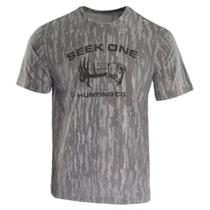 Camo Short Sleeve Morph T-Shirt, Camouflage Graphic Tee, Casual Streetwear Apparel for Outdoor Adventure Lifestyle