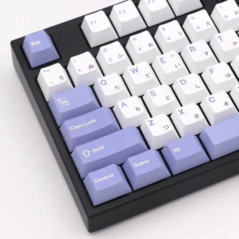 176 Keys Video Game Keycaps Pbt Dye Sub Key Caps XDA Profile Keycap For Mx Switch Gaming Mechanical Keyboard