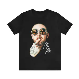 Exclusive Mac Miller T-Shirt | Limited Edition Graphic Tee | Signed Hip Hop Merch, Swimming, Circles, GO AM, Kids