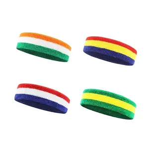 Sports anti-sweat headband for running and fitness, forehead towel for hair restraint, new basketball headband for men and women, spring and summer sports elastic headband