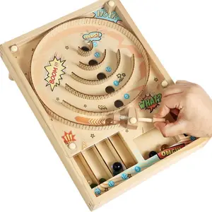 Marble Launching Game Parent-Child Interactive Battles Tabletop Games Ball Tables Pinball Tables Toys Thinking Training Pinball Tables Children's Puzzle Toys Christmas Gift.party