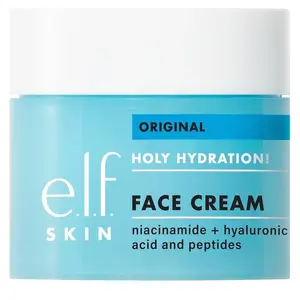 elf SKIN Holy Hydration! Face Cream, Hyaluronic Acid Moisturizer, Vegan & Cruelty-Free, 1.8 Oz - Skin Repair - Hydrate, Hydrating