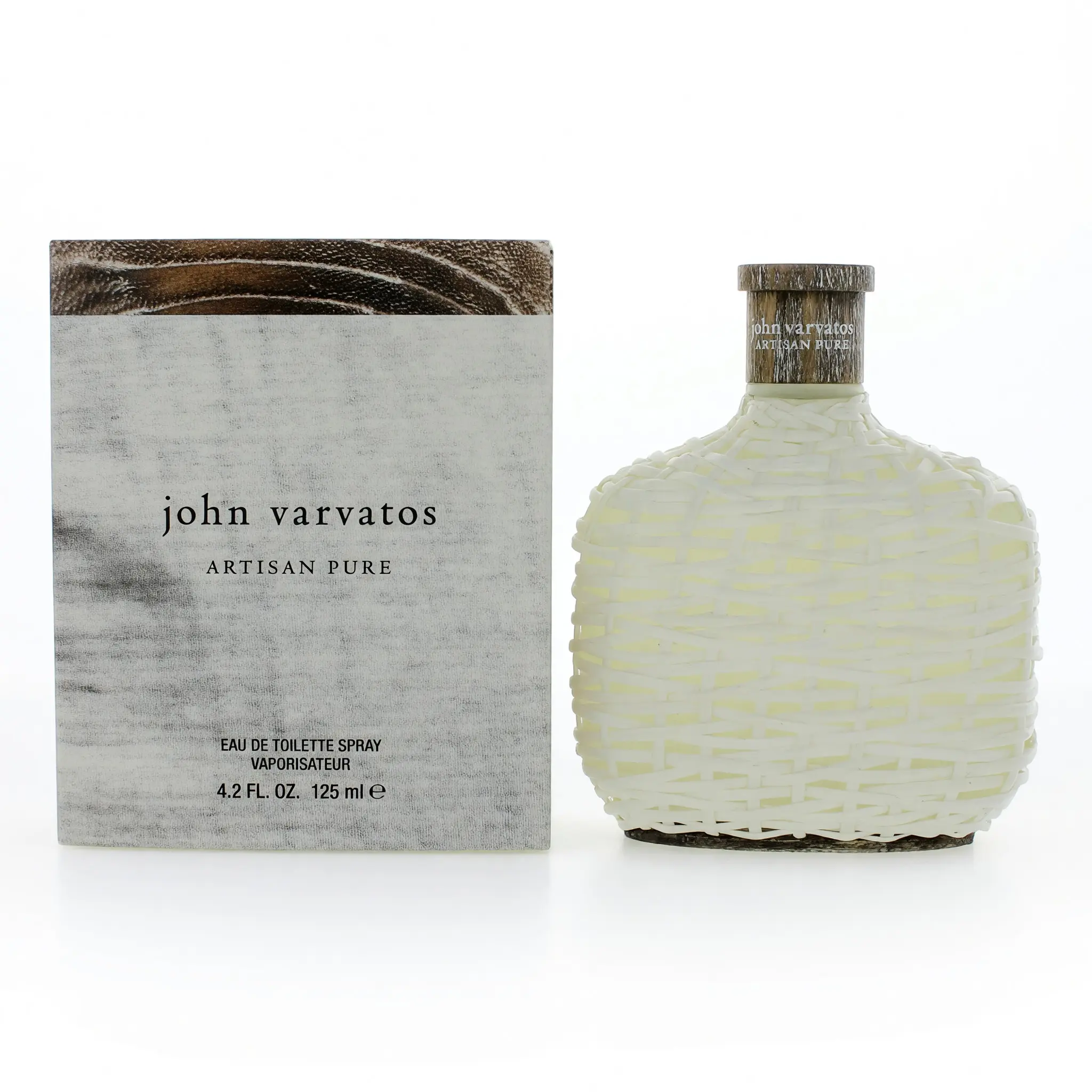 John Varvatos Artisan Pure Men's EDT Spray, 4.2 oz Spray Bottle, Signature Citrus Scent