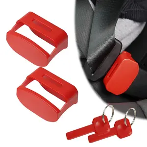 Buckle Guard Preventing Children Unbuckling Themselves While Driving (2Pack)