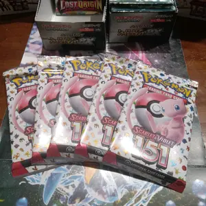 TCG Pokemon Scarlet and violet 151 booster pack rip live