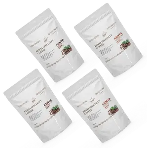 Kenya Specialty Sampler Pack -Kenya Specialty AA & Kenya Specialty PB Combo( Medium & Medium to Dark) 4 packs 4 oz each.