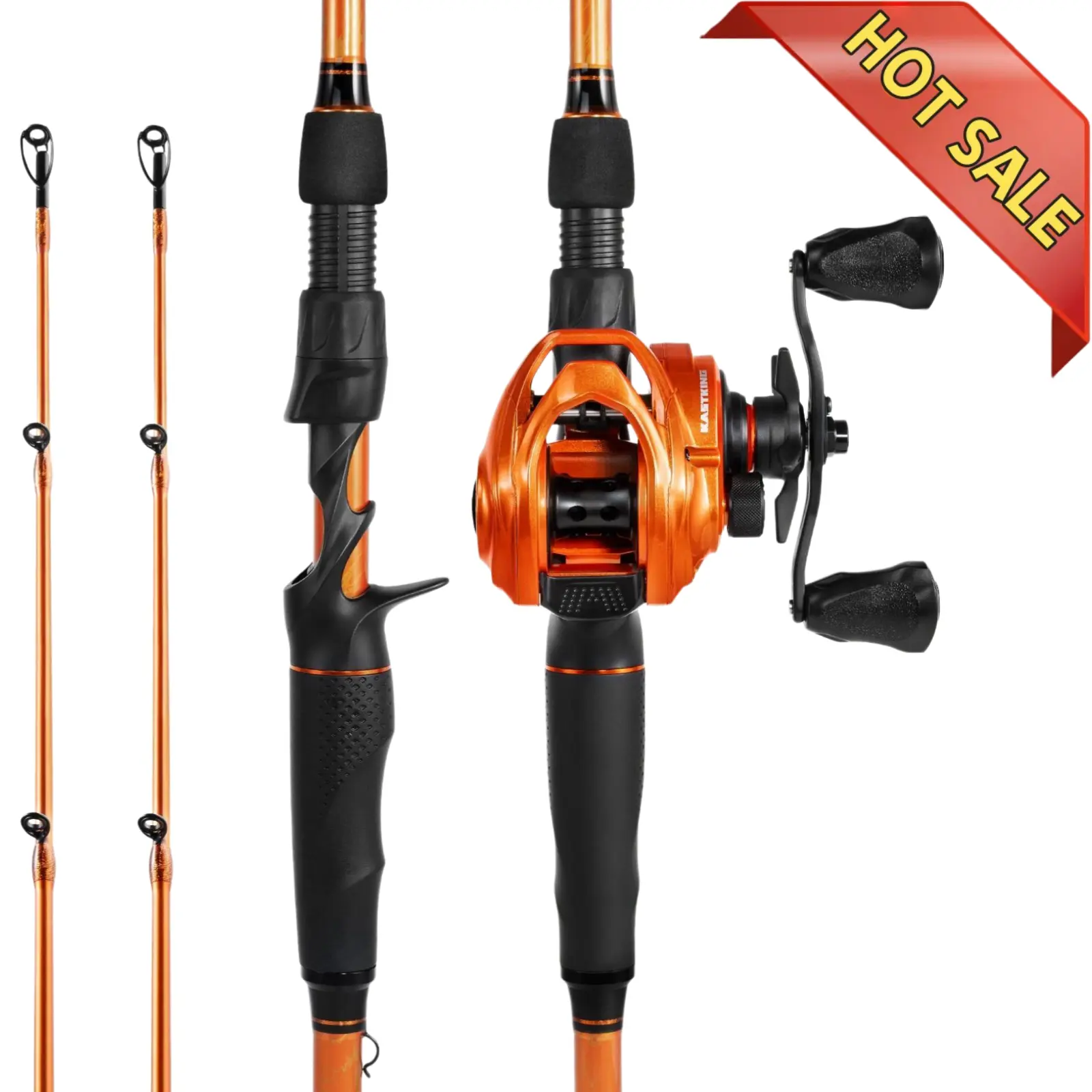 danco challenger spinning combo 2-Piece 6FT resistant graphite body and rotors that will not easily wear down 13 Fishing SYNC Spinning Combo