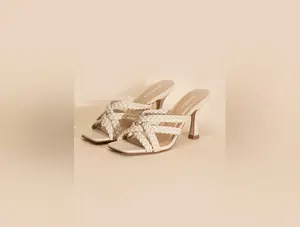 KELLAN-S Double Cross Braided Heels