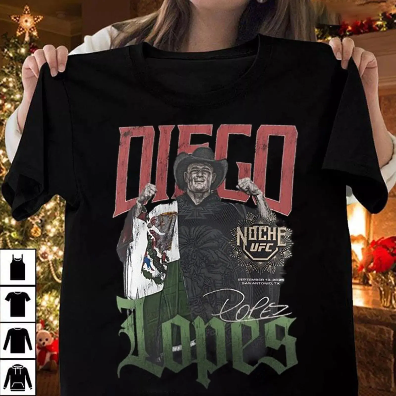Diego Lopes MMA Graphic Tee Shirt HY650