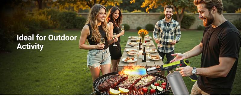 SEESE Powerful Propane Torch(Propane Tank Not Included),With One-Touch Max Fire Button and Safety Lock, Adjustable Blow Torch for Sous Vide Searing Steak, BBQ, Cooking,Grill, Campfire, Fireplace,Charcoal Wood SEESE Powerful Propane Torch(Propane Tank Not Included),With One-Touch Max Fire Button and Safety Lock, Adjustable Blow Torch for Sous Vide Searing Steak, BBQ, Cooking,Grill, Campfire, Fireplace,Charcoal Wood