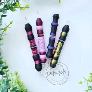 Diamond Art Pen 3D Printed Multiplacer Push Tip Dual Ended Replacable Tip Art Tool with Colorful Design E-painter Compatible Plastic Tips