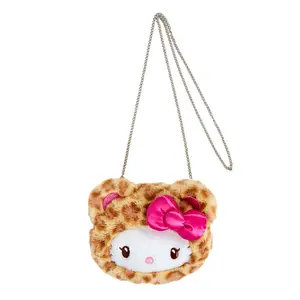 Hello Kitty Plush Mini Crossbody Bag (Leopard Pals Series) Hello Kitty Plush Mini Crossbody Bag (Leopard Pals Series)