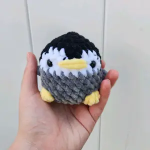 Penguin - Handmade - Crochet Plushie