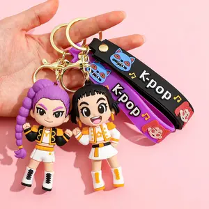 Trendy KPop Figure Keychain – Collectible Piece