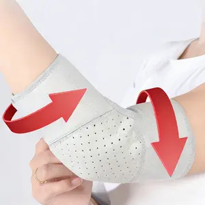 Elastic Compression Elbow Sleeve Arm Support Brace for Men and Women, Lightweight Breathable Compression Sleeves Elbow Protective Gear for Tennis, Badminton, Basketball, Fitness and All Kinds of Sports Activities