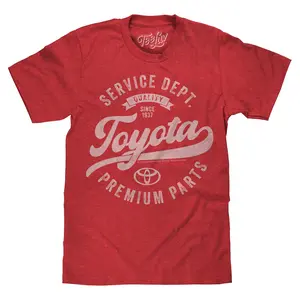Toyota Service Department Premium Parts T-Shirt - Heather Red