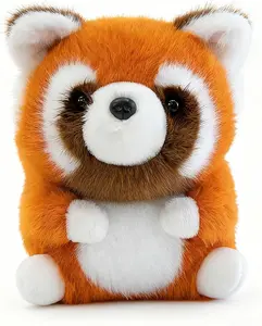 Cute Red Panda Stuffed Animal Plush Toy, 5 Inch Small Soft Lightly Scented Plush for Car Dashboard, Office Desk & Home Decor