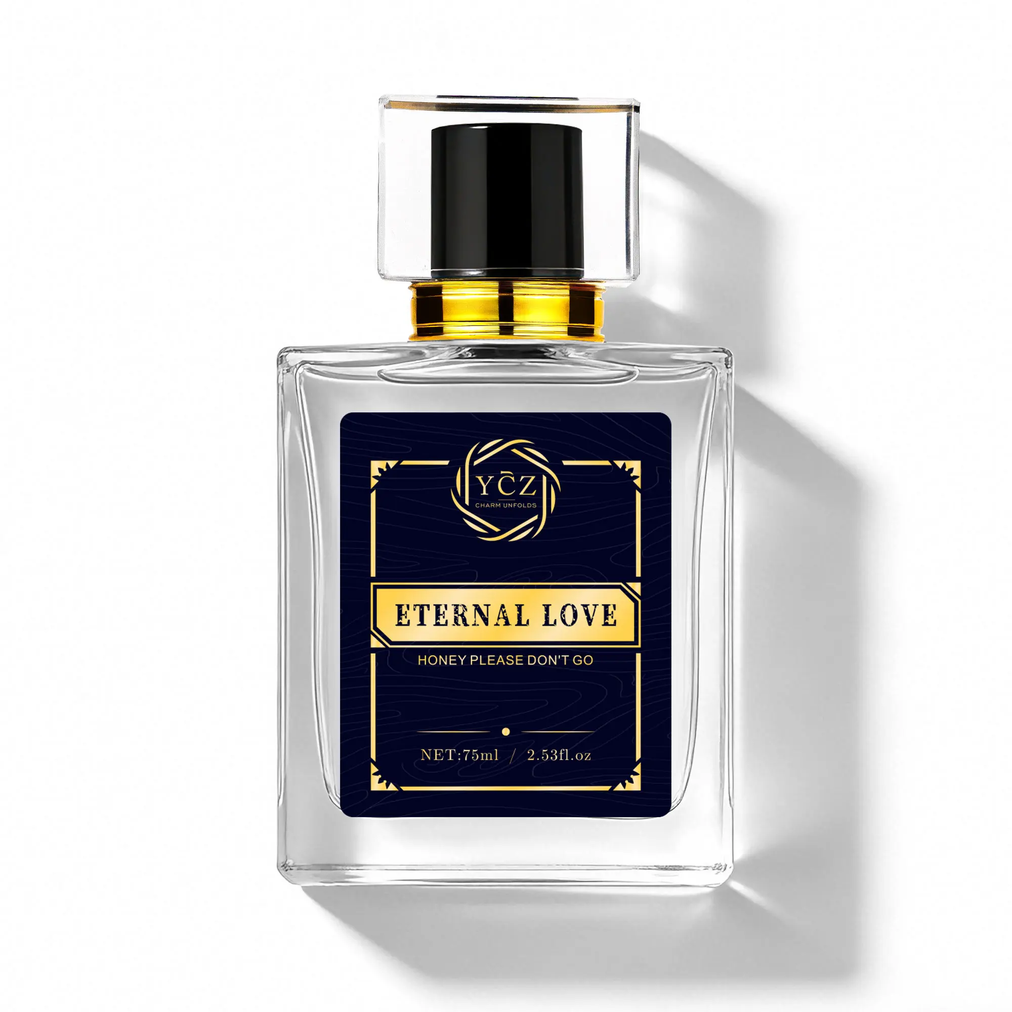[YCZ] Midnight Revelry Eau de Parfum 2.6 fl oz | Aromatic Citrus-Fougère fragrance | Lemon & Pineapple Notes | Long-Lasting Bold & Elegant Scent for Club Wear | Holiday Gift for Men| Vegan & cruelty-free