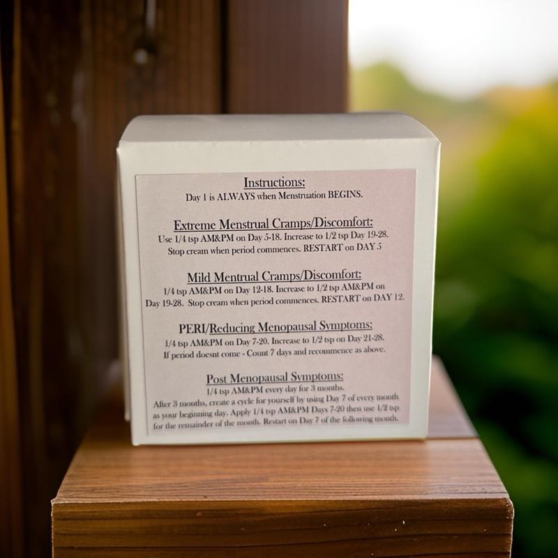 Wild Yam Cream for Hormone Balance, 4 OZ Organic Wild Yam Cream for Women PMS & Menopause Relief, Unscented Hypoallergenic Wild Yam Cream Balm for All Skin