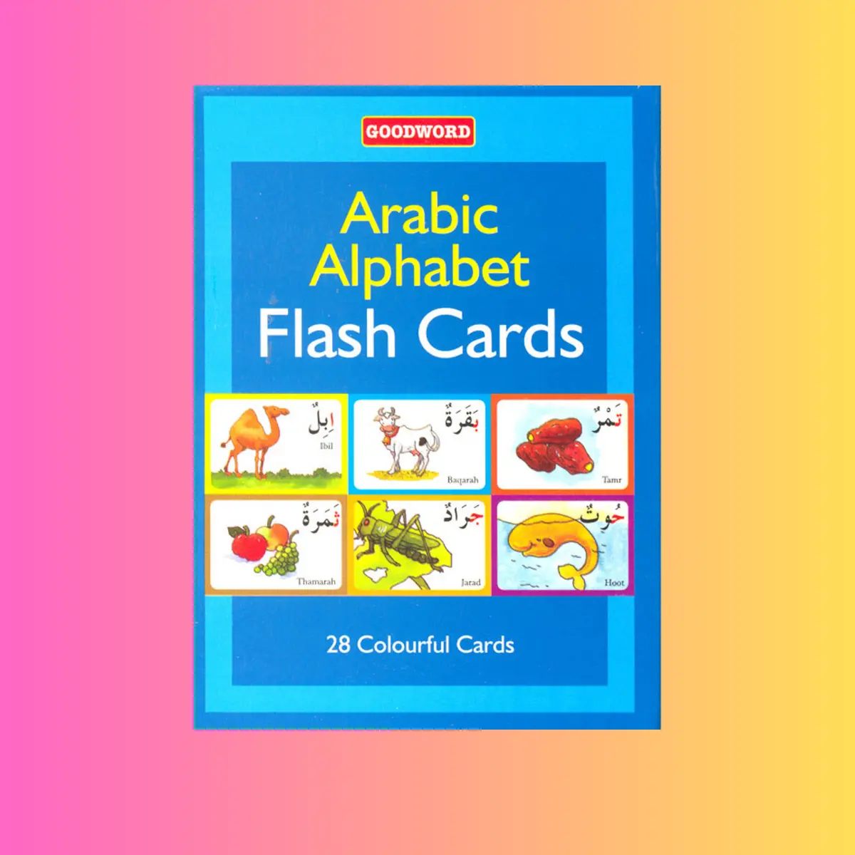 Arabic Alphabet Flash Cards