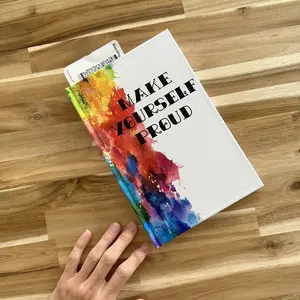 Make Yourself Proud: An Interactive Self-Improvement Journal Hardback Version