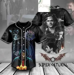 Supernatural Sam Winchester Shirt, Supernatural Baseball Jersey, Sam And Dean Shirt, Personalized Men Jersey, Supernatural Shirt