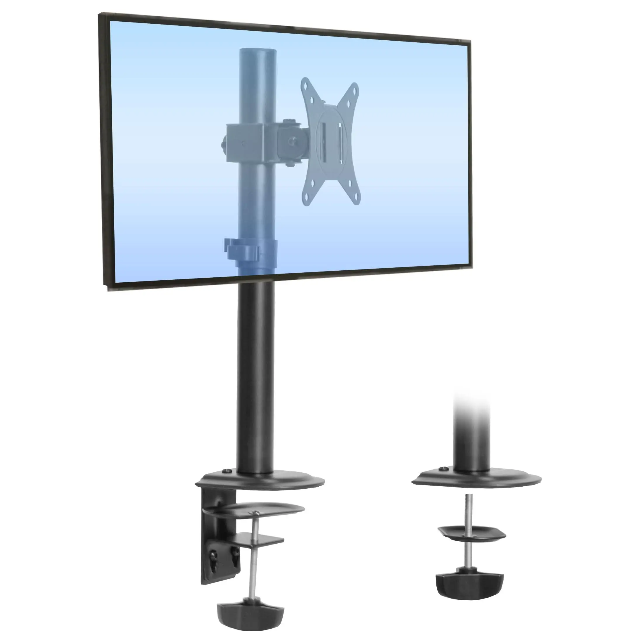 Monitor Desk Mount - Compatible with Various Monitor Models, Ideal for Home and Office Use