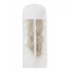 Estrella Hair Wig Dust Cover Bag, Non-Woven Fabric Hanging Storage Pouch for Wigs & Hair Extensions（Single Pack）