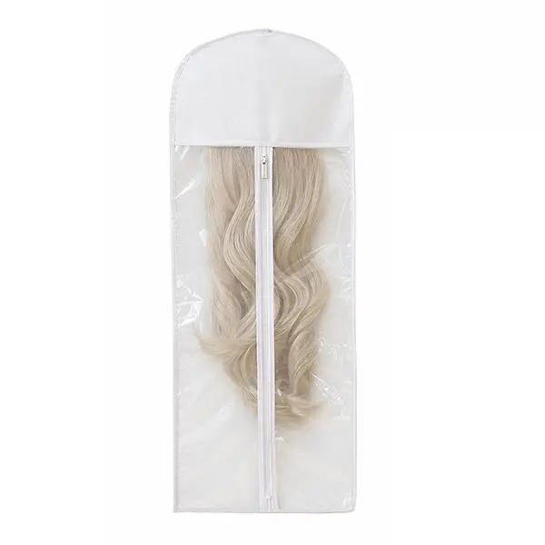 MISS ROLA Wig Dust Cover Bag, Non-Woven Fabric Hanging Storage Pouch for Wigs & Hair Extensions（Single Pack）