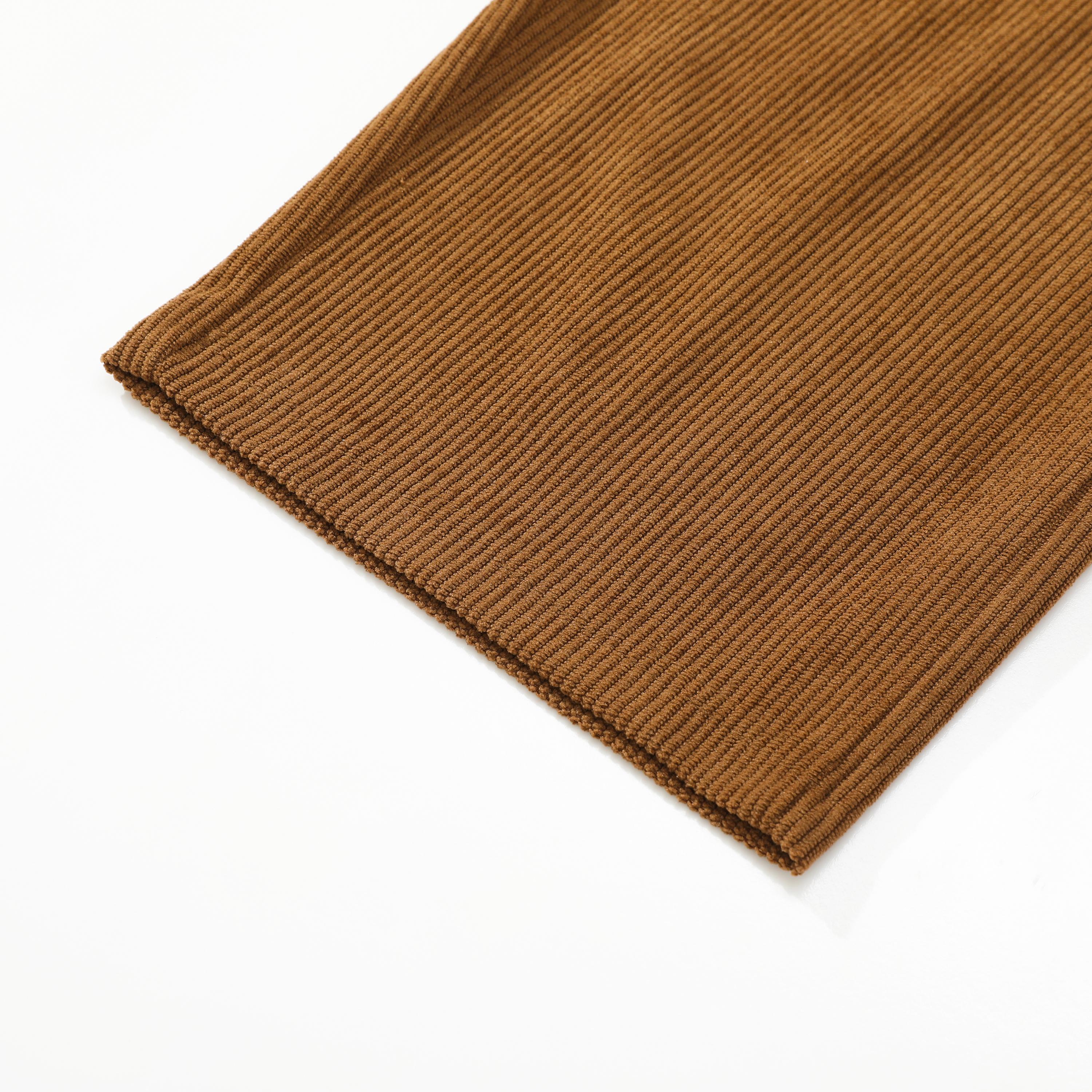 Men’s vintage corduroy casual pants, loose straight-leg long trousers, new for spring/autumn