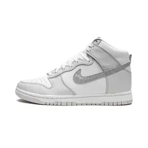 DUNK HIGH MNS WMNS "Silver Swoosh" FJ4578 100